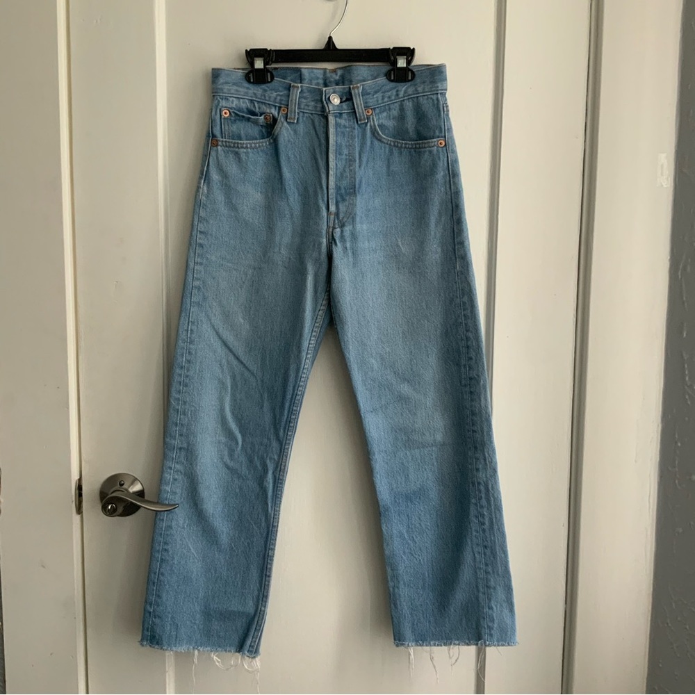 Vintage Levi 501 Button Fly High Rise